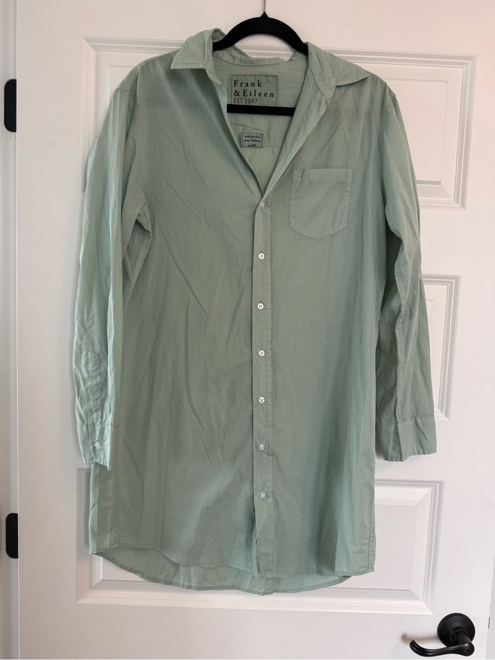 NWOT Frank & Eileen Mary Italian Cotton Shirt Dress